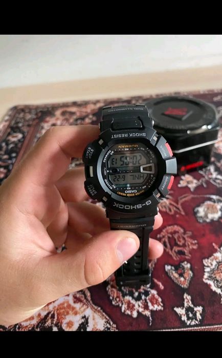 Zegarek Casio G-Shock MUDMAN G-9000 | Pancerny Klasyk, Komplet