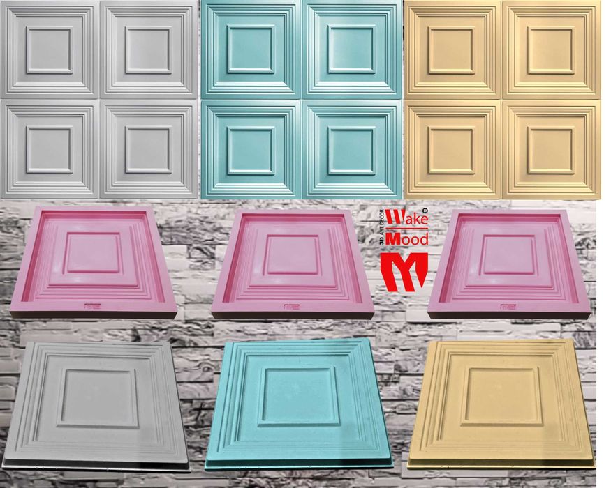 Molde em Silicone Wake Moldura 3d