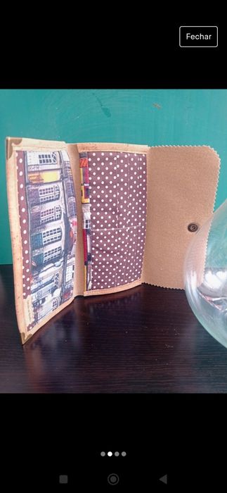 Artesanato-Porta moedas/cartões.