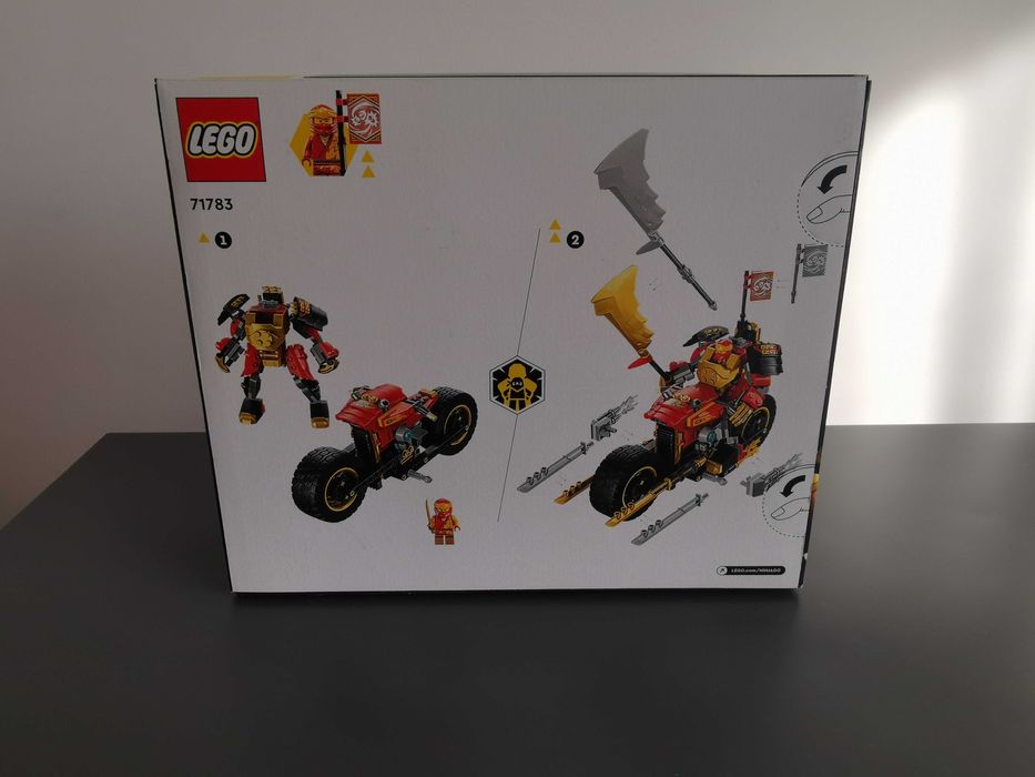 Zestaw LEGO Ninjago 71783 Jeździec-Mech Kaia EVO NOWY