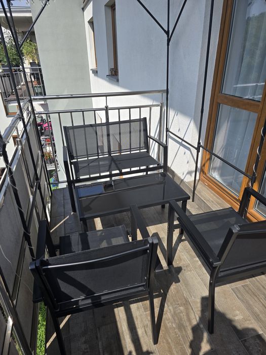Meble ogrodowe balkonowe jak nowe