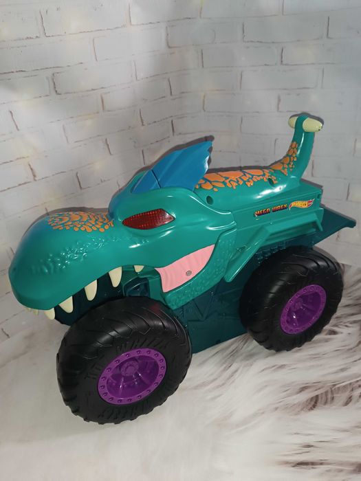 Машинка Хот Вилс Монстер тракс Хижий Мега Рекс