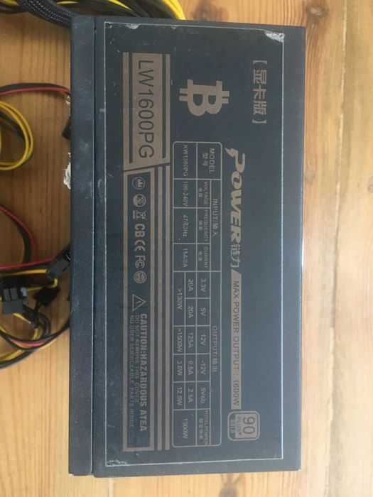Блок живлення 1600 W