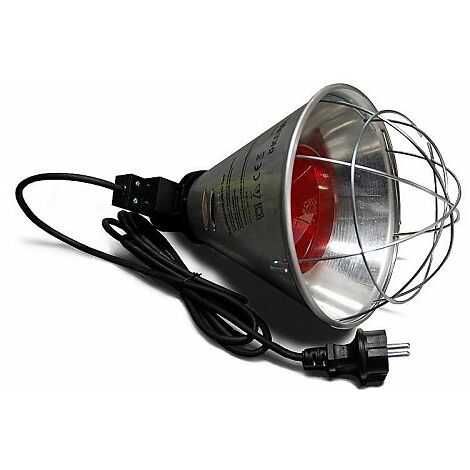 Lampa grzewcza sztuczna kwoka + promiennik ZESTAW