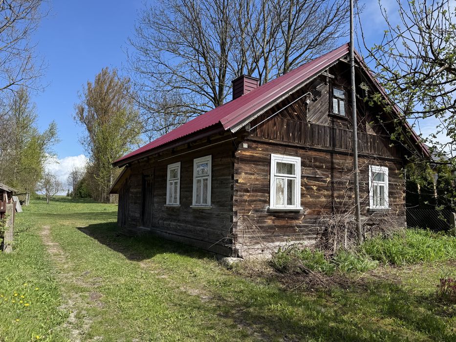 Działka z domem na Podlasiu Czarna Wielka, nieopodal Koryciny gmina Grodzisk