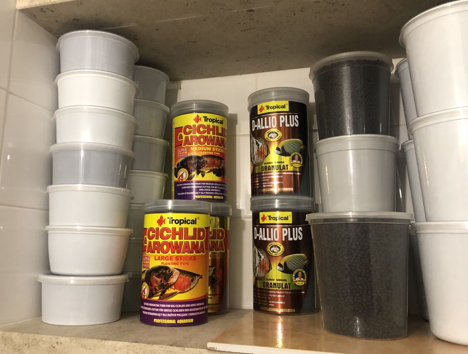 Granulado para peixes