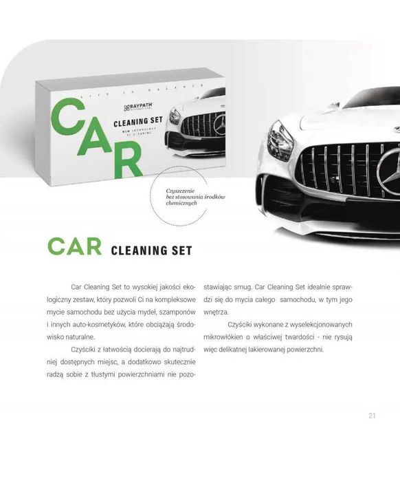 zestaw RAYPATH MAX VIP + RAYPATH Car Detailing + zestaw RAYPATH SPA