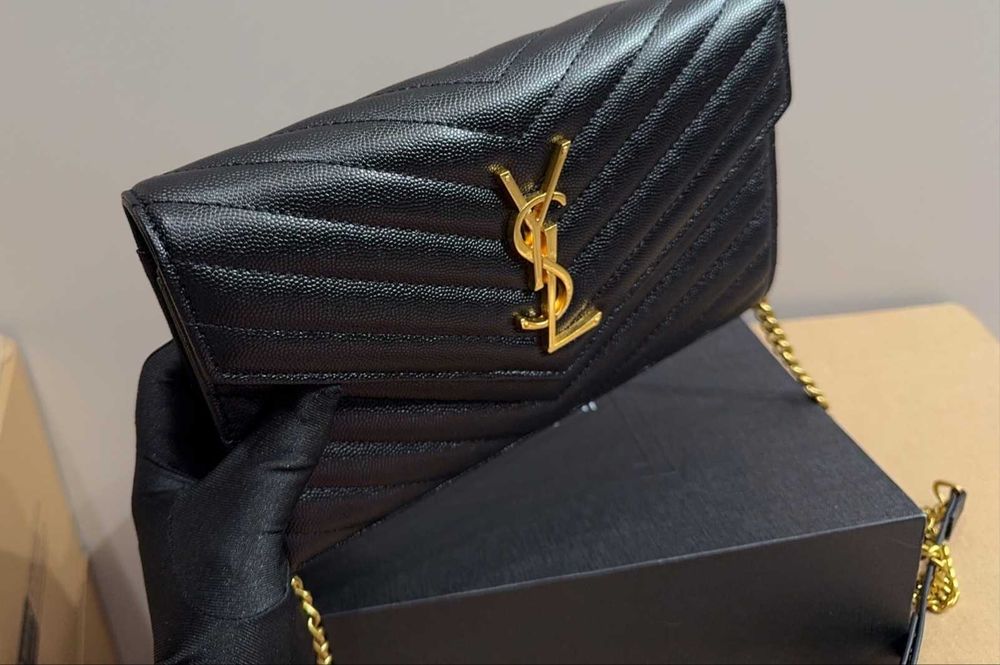 Сумка клатч YSL WOC Сен Лоран