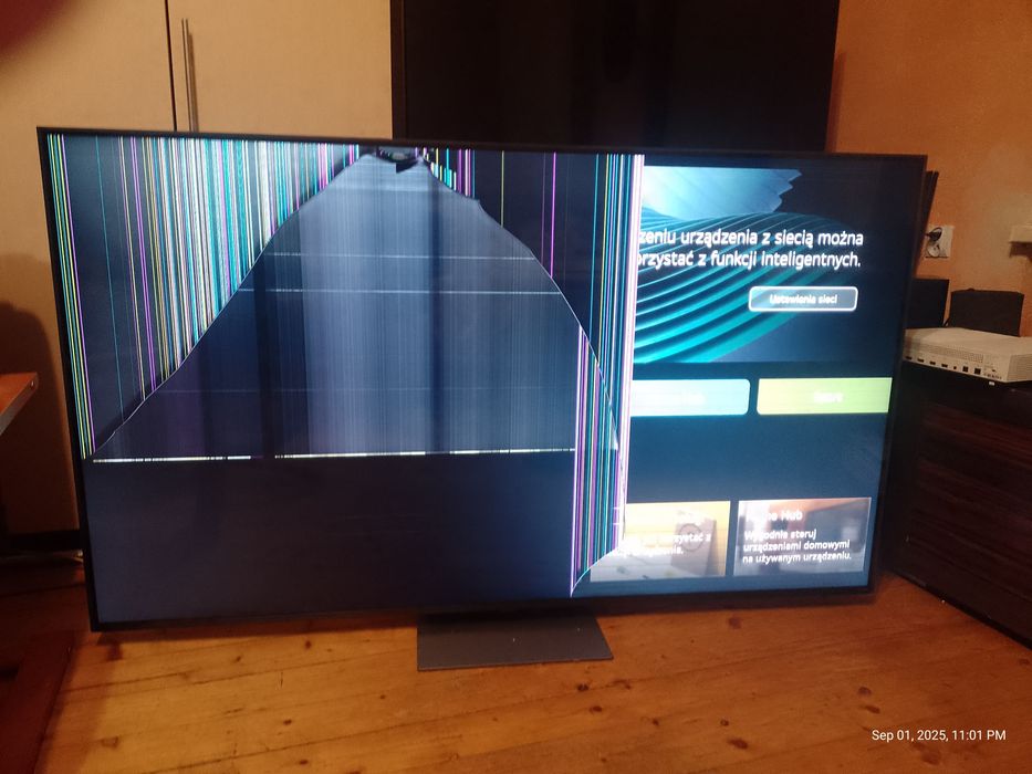 Lg 65QNED87T6B uszkodzona matryca na Gwarancji !