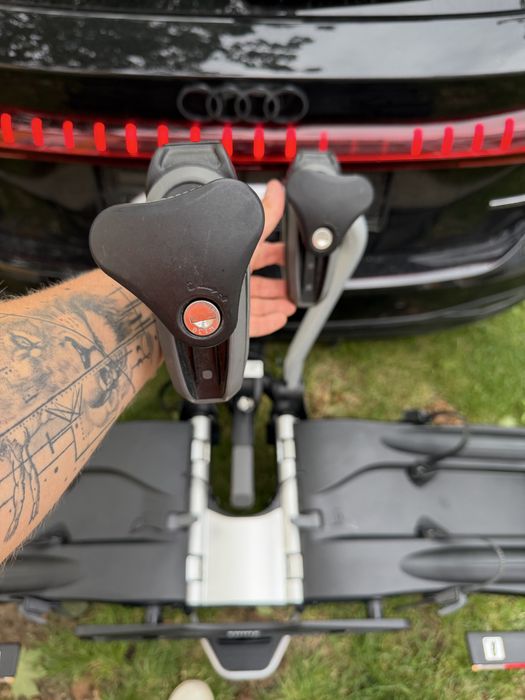 Bagażnik rowerowy na hak na dwa rowery Thule EasyFold XT 931 60kg udźwigu