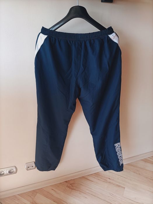 Spodnie sportowe męskie Reebok,granatowe,rozm L,
