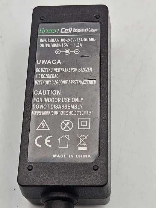 Zasilacz Green Cell 15V 1.4A