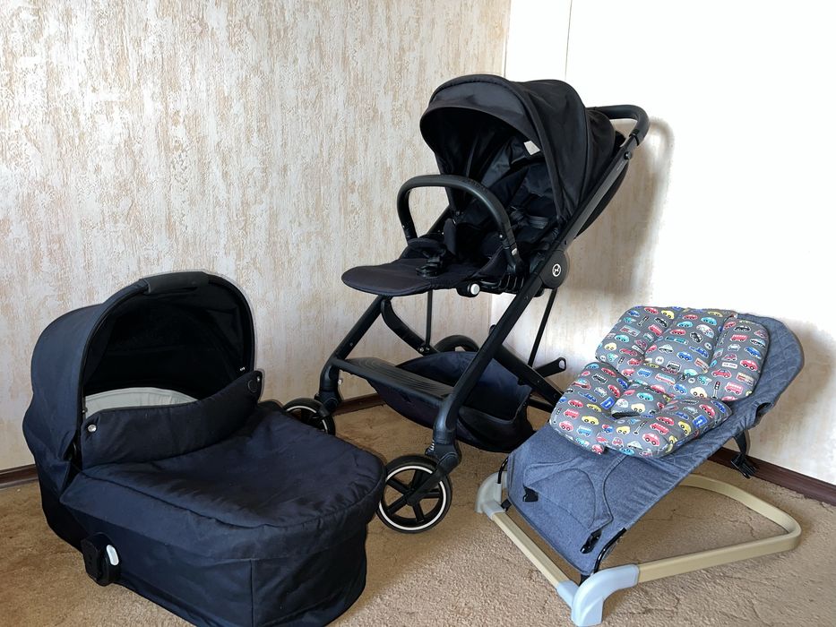 Cybex balios s lux 2в1+шезлонг