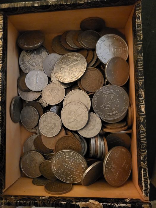 Moedas antigas ESCUDOS