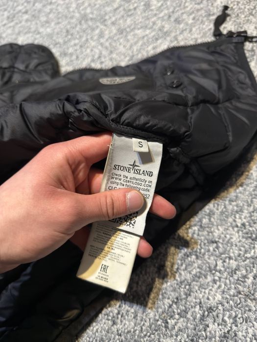 Мікро Пухова курточка stone island оригінал як нова
