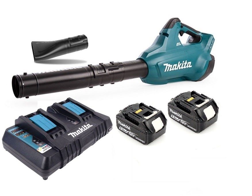 Dmuchawa do liści akumulatorowa 18V Makita DUB362 2x 5Ah 36v (18VX2)