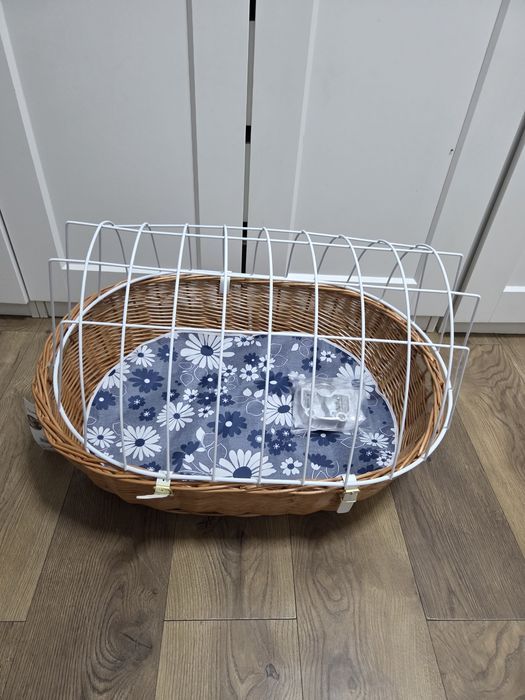 Aumüller kosz na rower, z kratką ochronną