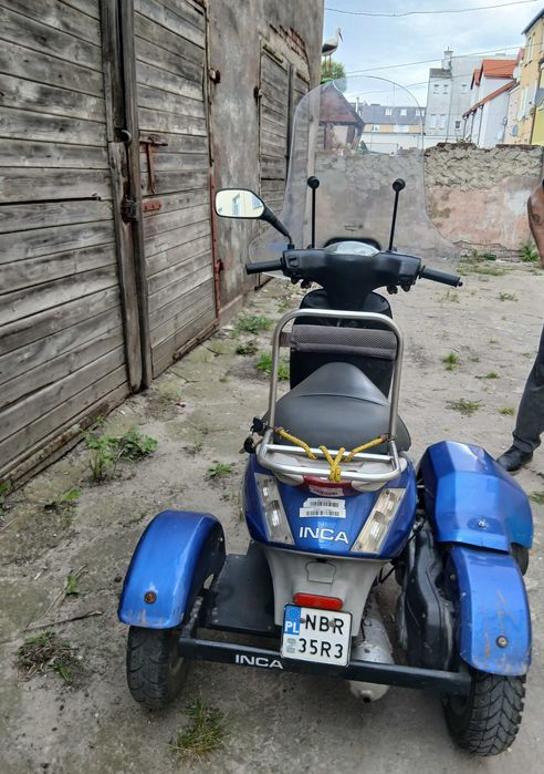 Skuter trójkołowy spalinowy 50ccm