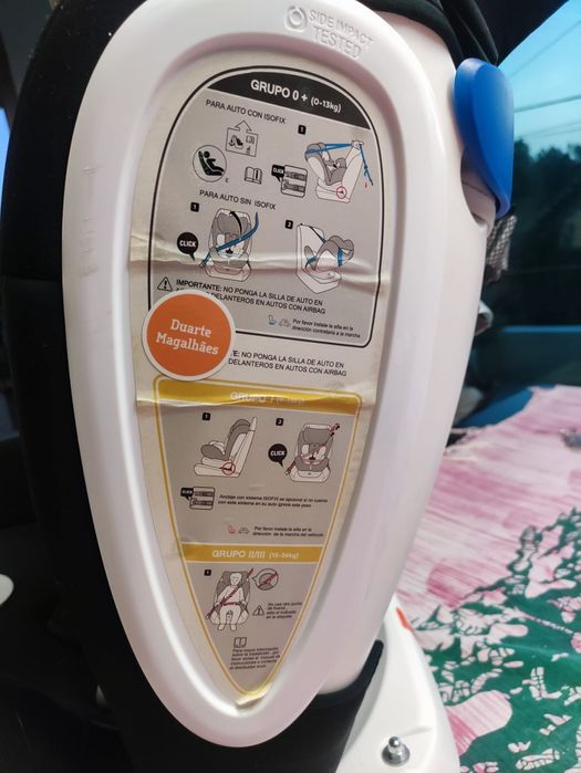 Cadeira auto com isofix