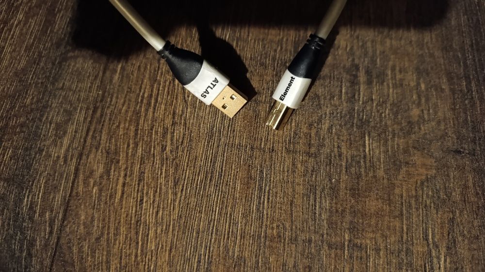 Высококачественный кабель Atlas Element USB A-B длина 2 метра