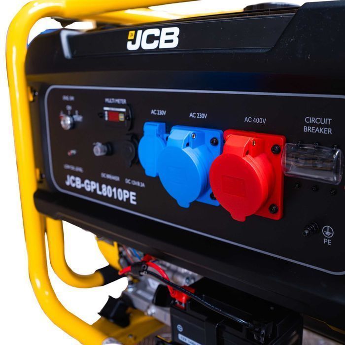 JCB Tools Agregat prądotwórczy trójfazowy 7.9kW (AVR) Generator prądu