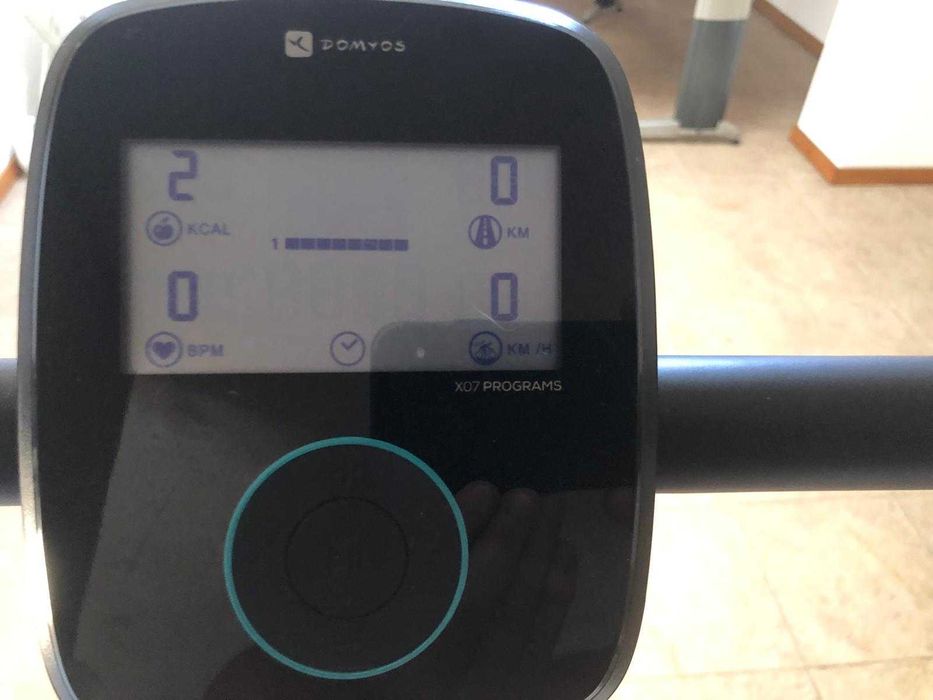 Bicicleta estática Domyos Comfort 6 / Praticamente nova / Pouco uso