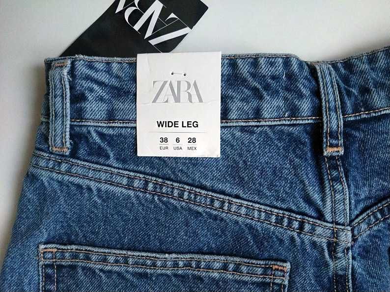 Джинси Zara рвані жіночі Голубі Турція р. 38/М