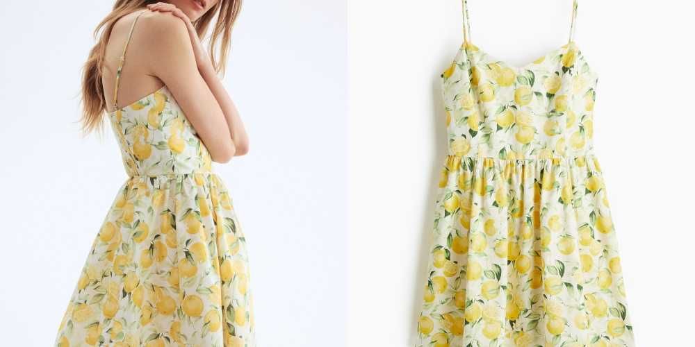 Sukienka XS nowa kolekcja bawełniana PROMOCJA H&M