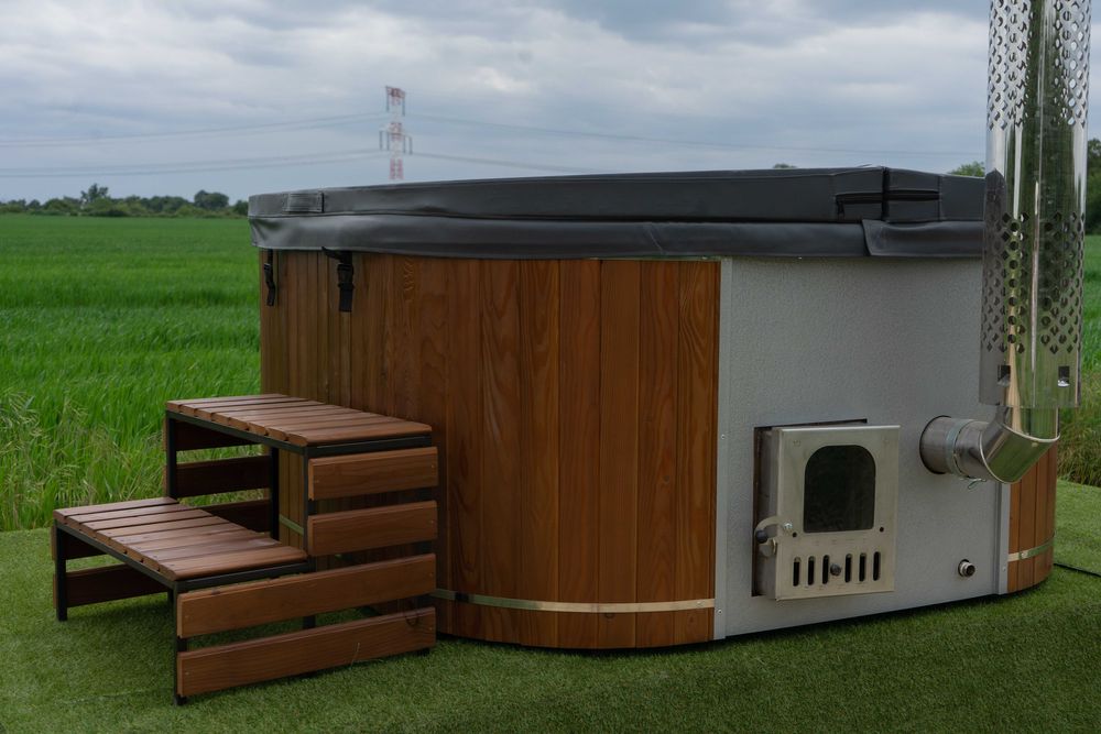 Карпатський чан. Джакузі на дровах.