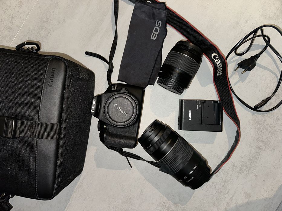 Cámara Canon Eos 2000d