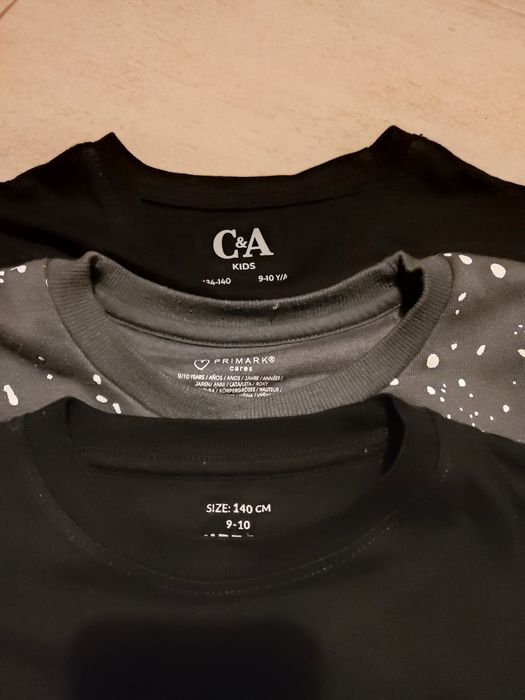 Conjunto de 3 sweats 9-10 anos  -  140cm