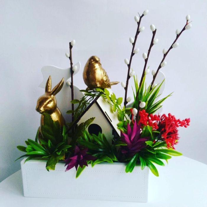 Пасхальный декор, пасхальная композиция