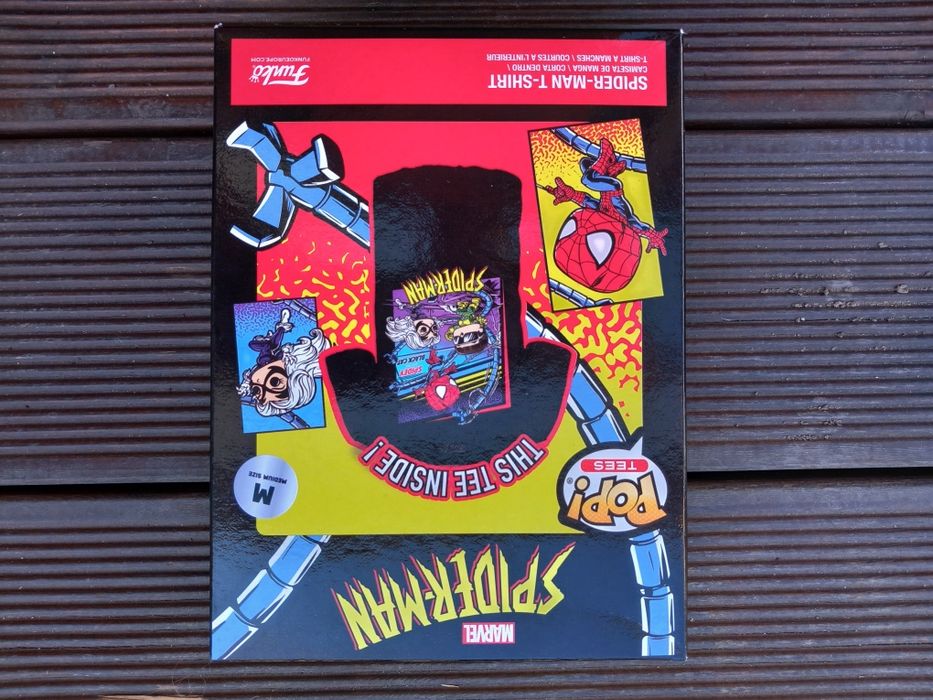 Koszulka Funko Pop Marvel Spider-Man rozm.M