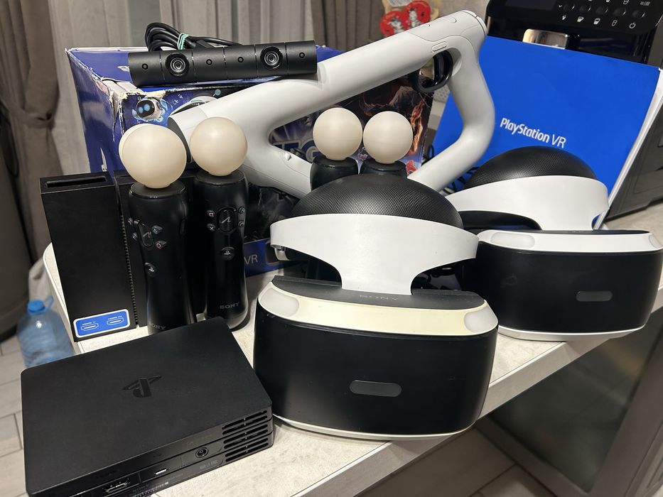 ‼️Комплект PlayStation VR PS 5 4 v2 ПС муви move шолом очки AIM