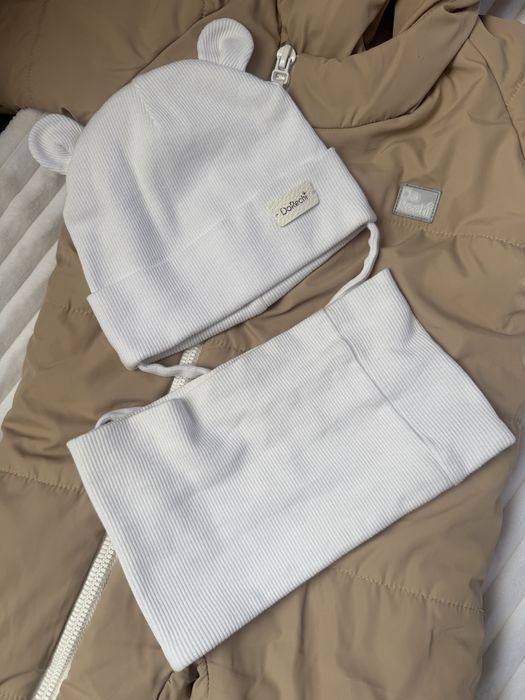 Фірмовий демісезонний комбінезон DoRechi 62-68рр + шапка і шарф