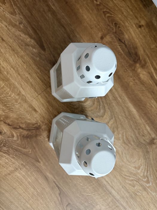 Szary lampion Ikea Enrum 2 szt