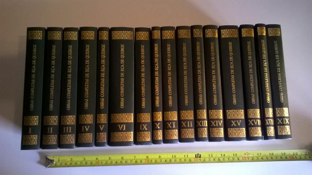 Eça de Queiróz - 9 Livros - Círculo de Leitores - Obras Completas
