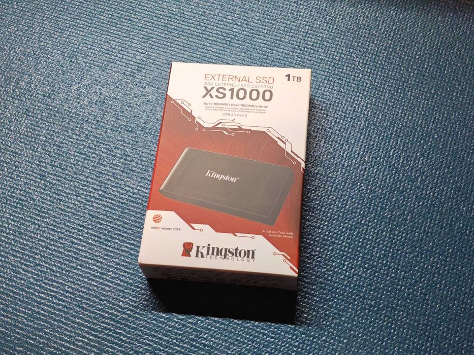 Dysk zewnętrzny SSD Kingston XS1000 1TB SXS1000/1000G