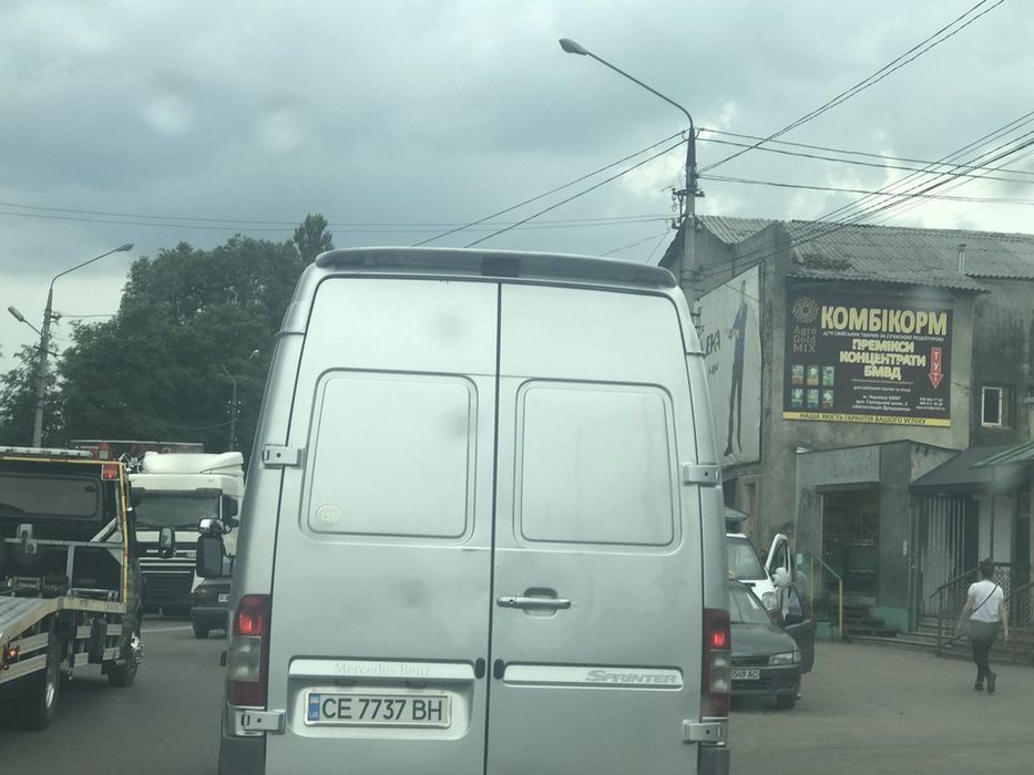 Тюнінг Мерседес Спринтер Дельфін: Спойлер на задні двері (Туреччина)