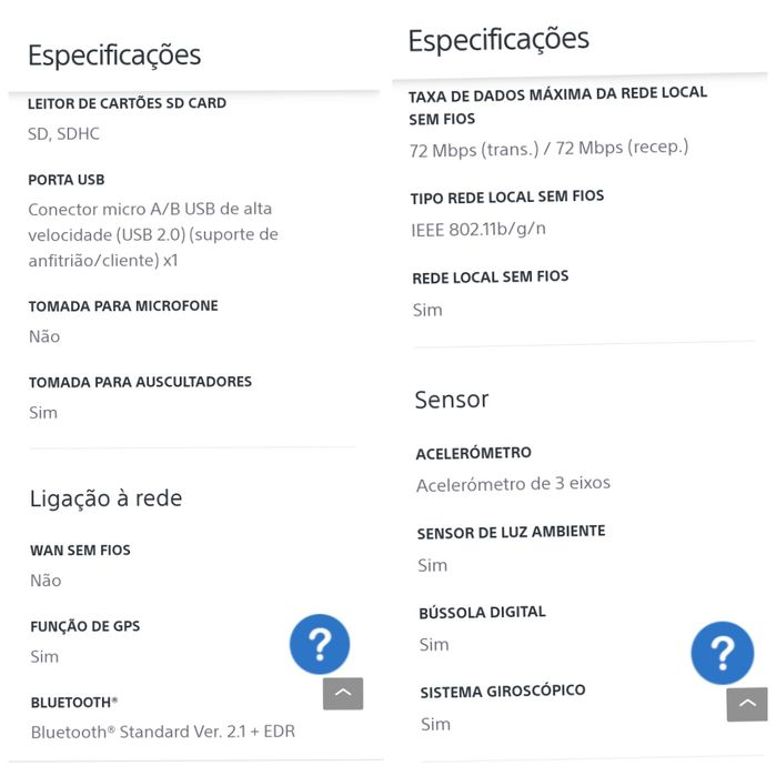 Tablet Sony S SGPT112PT/S