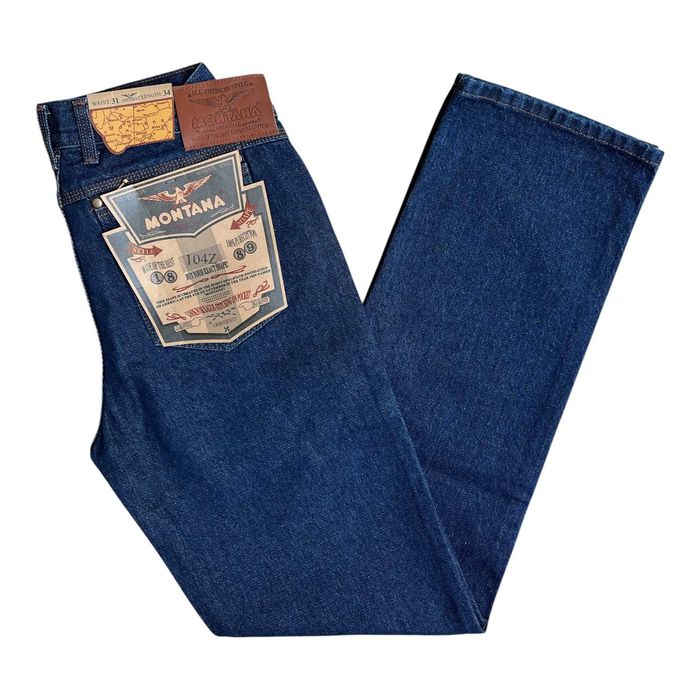 Джинси Montana 10040 Prewash купити, Regular Fit, 14,5 oz, broken twill, 100% Cotton, синій