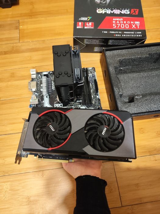 Відеокарта MSI RX 5700 xt 8gb Gaming x