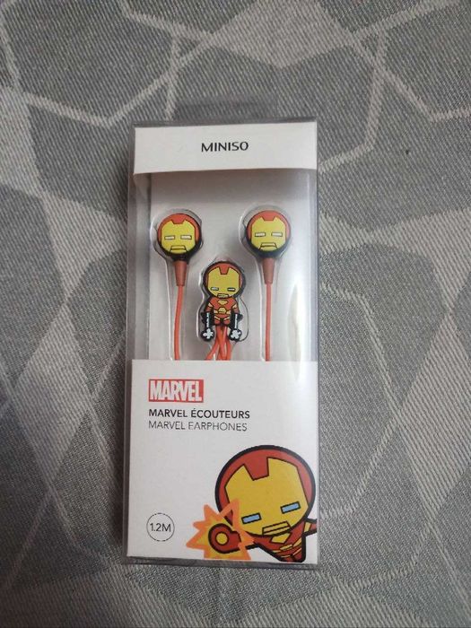 !ЛІМІТОВАНО! Нові навушники Marvel "Залізна людина" Miniso
