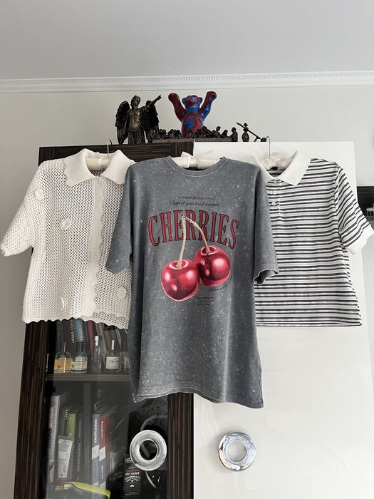 Футболка поло Stradivarius H&M Reserved