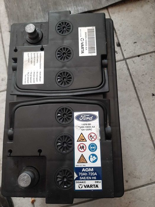 akumulator VARTA AGM 70Ah 720A SAE/EN H6