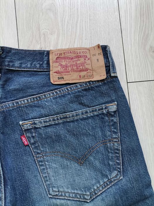 spodnie levis 501  w 32  l30