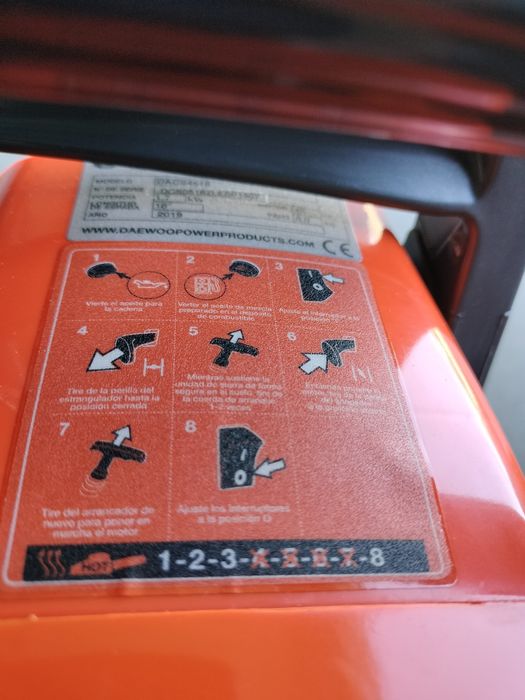 Motosserra daewoo 45cc