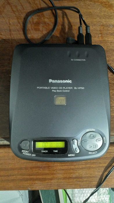 Leitor Panasonic Video CD VCD Player SL-VP50