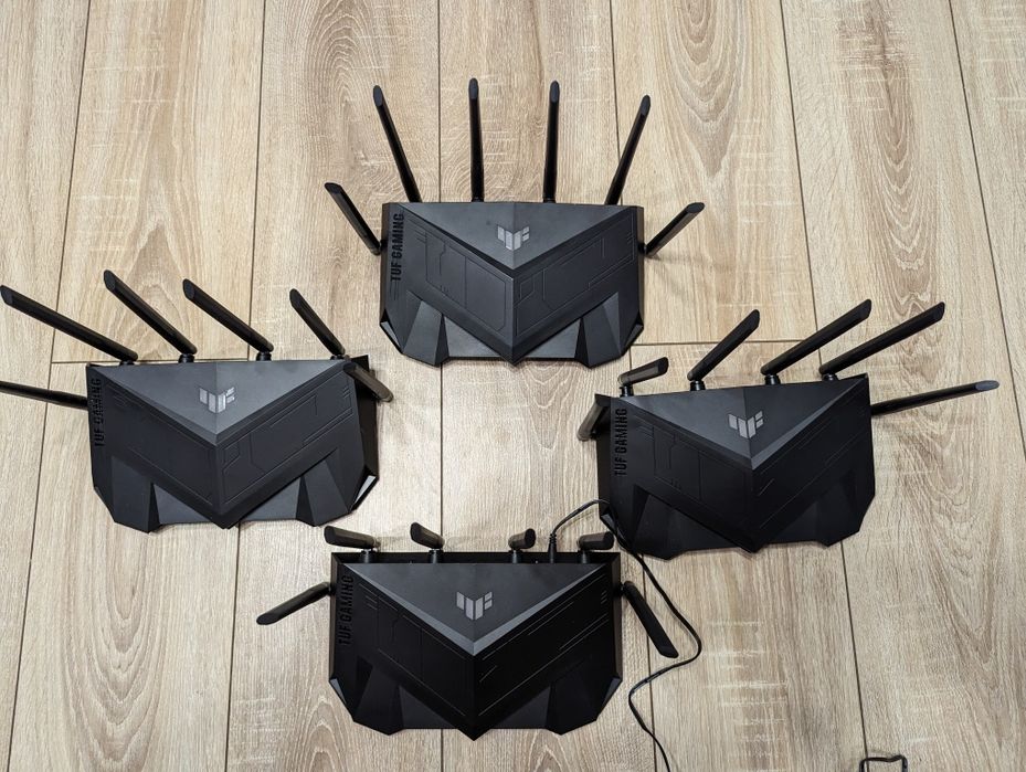 Маршутизатор Asus TUF Gaming AX5400 WiFi 6 Gaming Router RGB AI Mesh: 2 ...