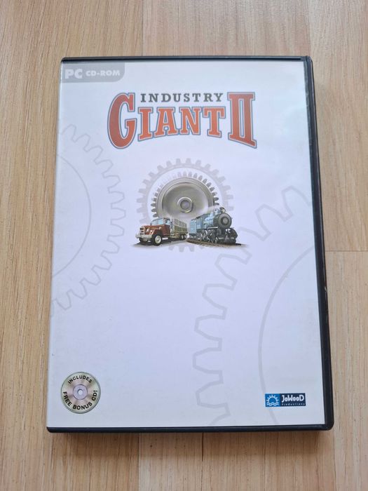 Industry Giant II 2 PC CD-ROM | klasyk ekonomiczny z 2002 | instrukcja